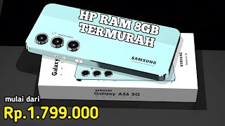 PALING GILA‼️ RAM 8GB KAMERA 108MP  HP RAM 8GB MURAH TERBAIK 2024 [upl. by Oirom]