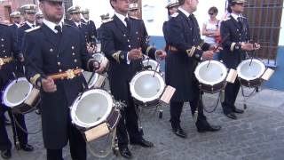 Santa Eufemia 2012Banda Stmo Cristo de las Tres Caidas de Triana  Bateria  Reflejos de la Cava [upl. by Adamok]