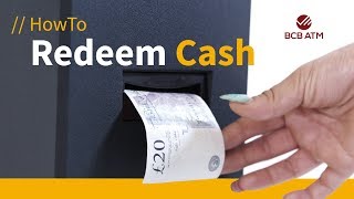 How to redeem your cash using a Bitcoin ATM  BCB ATM [upl. by Corette983]