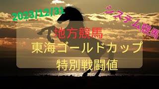 【地方競馬重賞予想】2023年12月31日東海ゴールドカップ [upl. by Tilly580]