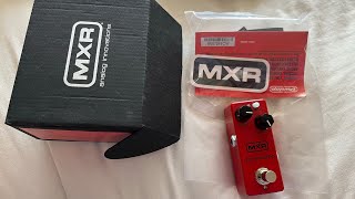 MXR M291 Dyna Comp Mini Compression Pedal honest review like and subscribe [upl. by Arehahs]