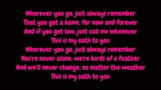 Cher Lloyd  Oath Feat Becky G Lyrics HD [upl. by Bridge32]