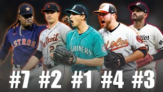 Top 10 AL Starting Pitcher Rankings  Three True Outcomes EP 140 [upl. by Zachariah]