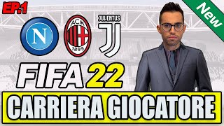 😍 INIZIA LA CARRIERA GIOCATORE SU FIFA 22 É CAMBIATO TUTTO FIFA 22 CARRIERA GIOCATORE 1 [upl. by Aihppa]