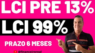 LCI PÓS FIXADA 99 DO CDI NA GENIAL INVESTIMENTOS E LCI PRÉ FIXADA 13 AO ANO NA MASTER CORRETORA [upl. by Uoliram]