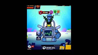 Daryl new skin in brawl stars brawlstars brawlgaming supercell spongebob [upl. by Nyledaj]