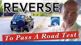 How To Reverse Along A Curb in California [upl. by Arno]