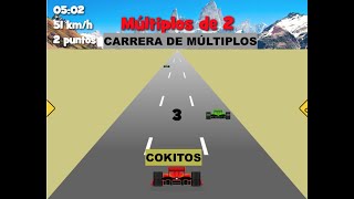 Juego de Carreras de Múltiplos  COKITOS [upl. by Joell]