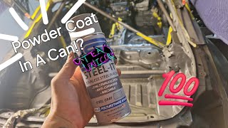 Powder Coat a 350z Roll Cage with Steel It in a Can [upl. by Aniela443]