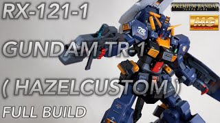 GUNDAM TR1 HAZEL CUSTOM RX1211 Combatdeployment color PBANDAI MG 1100 gunpla กันดั้ม gundam [upl. by Arette]