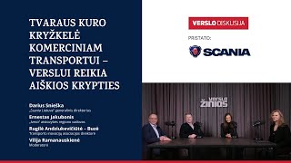 Tvaraus kuro kryžkelė komerciniam transportui – verslui reikia aiškios krypties [upl. by Davida]