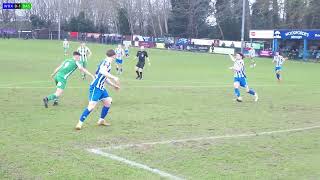 The Bees Vs The Yachtsmen  Wroxham FC 2  1 Basildon United  Match Highlights and Goals [upl. by Milena]