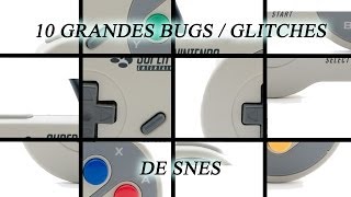 10 grandes Bugs  Glitches de SNES Recopilación y Tributo [upl. by Karlyn]