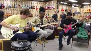 Jam Session Henny Hendrexz Michael Lemmo amp Conrad Lee at Normans Rare Guitars [upl. by Stacie]