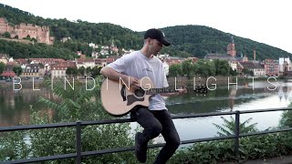 The Weeknd  Blinding Lights Acoustic Cover by Dave Winkler [upl. by Assilaj]