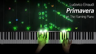 🦋 Ludovico Einaudi  Primavera 🦋 ADVANCED piano cover [upl. by Allerim]