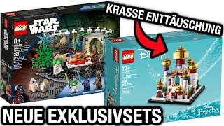 Neue Exklusivsets 40658 Millennium Falcon Diorama amp 40613 Palast von Agrabah  LEGO News [upl. by Hourigan]