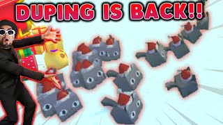 😱Duping is BACK in Pet Simulator X Festive Huge Cats Are Getting Duped [upl. by Oijres]