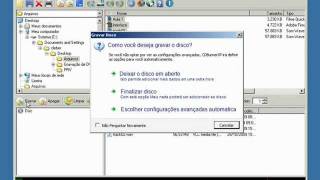 Gravação de DVDs com o CD Burner XP 26 [upl. by Selohcin]