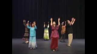 Messianic Dance Blessed Are You with steps From Teach Your Feet 6 [upl. by Yusem]