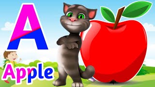 A for apple  अ से अनार  abcd  phonics song  a for apple b for ball c for cat  abcd song  abcde [upl. by Dnivra855]