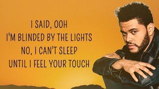 The Weeknd  Blinding Lights Lyrics [upl. by Nylde]