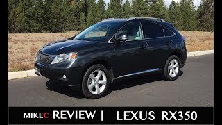 Lexus RX350 Review  20102015  3rd Gen [upl. by Enoyrt]