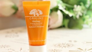 Origins EnergyBoosting Moisturizer Review [upl. by Euqnomod]