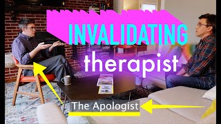 Invalidating Therapist  Role Play  Childhood Trauma [upl. by Vigen538]