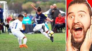 NIÑOS EN EL FÚTBOL  FAILS HABILIDADES Y GOLES [upl. by Garaway]