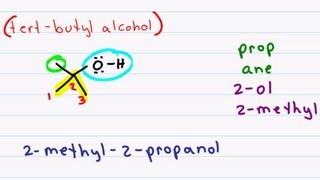 Naming Alcohols Using IUPAC Rules for Nomenclature [upl. by Atinob]