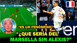 ¡ASOMBRADOS PRENSA FRANCESA APLAUDE DE PIE A ALEXIS TRAS GOLAZO Y ASISTENCIA HOY VS ANGERS [upl. by Anolahs35]