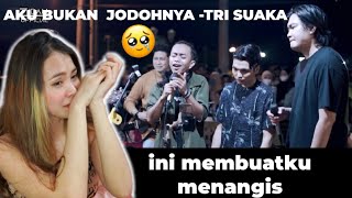 🇵🇭 FIRST TIME REAKSI  AKU BUKAN JODOHNYA  TRI SUAKA COVER ZIDAN ANGGA CANDRA ADLANI RAMBE [upl. by Gunas]