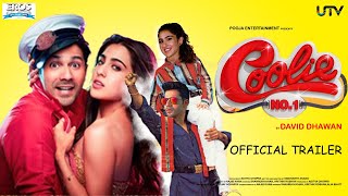 COOLIE NO1  OFFICIAL TRAILER  Varun Dhawan Sara Ali Khan  David Dhawan  Interesting facts [upl. by Yetah229]