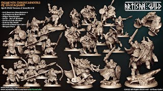 Artisan Guild  DWARVEN MOUNTAINEERS  April 2022 Set [upl. by Eelsew]