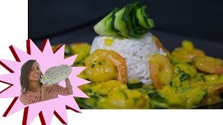 Riso Basmati con Gamberi e Zucchine [upl. by Aicilev]