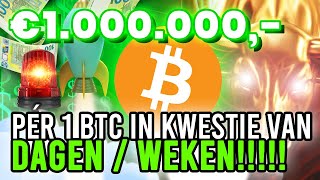 Bitcoin NÁÁR 1 Miljoen Post Spot ETF Approval Tijdgevoelig [upl. by Nod]