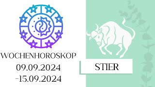 ♉ Wochenhoroskop  Stier  0909150924  KW 372024 [upl. by Kobe913]