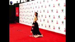 Latin Grammy 2016 Las vegas Zarelea Figueroa [upl. by Rik841]