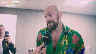 quotIve Got Nothing To Sayquot Tyson Fury Reacts To Brother Tommy Beating Jake Paul and talks future 👀 [upl. by Isolde]