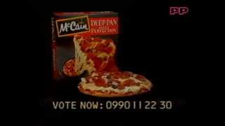 Advert  McCain Oven Pizzas  1995 [upl. by Reffinnej]