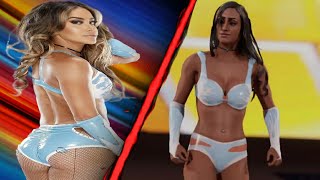 WWE 2K22 Aliyah Entrance amp Formula [upl. by Terris831]