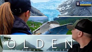 NORWEGIAN FJORDS CRUISE  ANTHEM OF THE SEAS PART 3  OLDEN amp THE BRIKSDAL GLACIER [upl. by Seiter349]