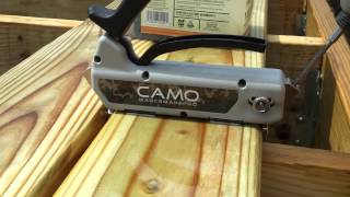 Camo Marksman Pro hidden fastener tool [upl. by Ettellocin]