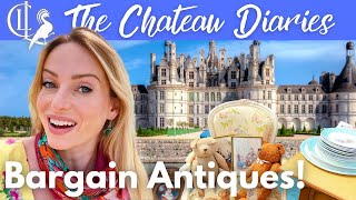 ANTIQUE TREASURES Revealed at Chateau de Chambord 🏰  Frances best brocante [upl. by Lutim]