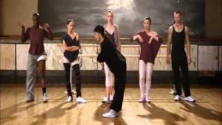 street dance  breakin point teaching the ballet dancers [upl. by Milli]