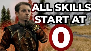 Can You Play Skyrim With No Stats [upl. by Engleman]