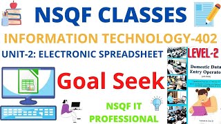 Goal Seek in LibreOffice Calc  Goal Seek in Excel in Hindi Electronic SpreadsheetClass10 [upl. by Palladin112]