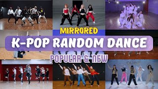 MIRRORED KPOP RANDOM DANCE  POPULAR amp NEW [upl. by Gow306]