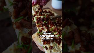 🇩🇪Flammkuchen The German Pizza with a vegan twist [upl. by Aciretahs]